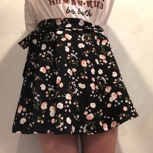 Wrap Mini Skirt (Size M)